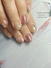 プライベート ネイルサロン マーマ(murmur)/ニュアンスツイードネイル