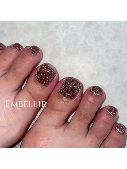アンベリール 新宿(Embellir)/フットフラッシュネイル♪