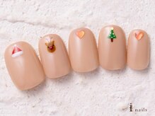 アイネイルズ 横浜WEST店(I-nails)/手描きクリスマス8480円