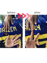 ファーストストレッチ/ビフォーアフター