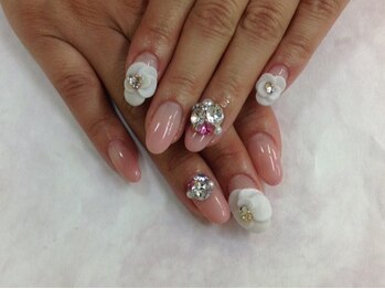 ネイルサロン ビューティーマジック 川口店/3D パーツビジューネイル
