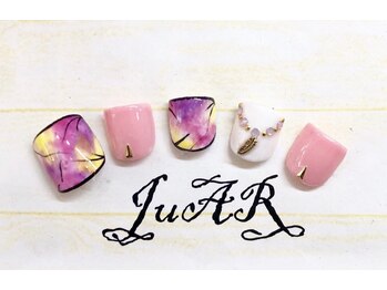 ジュアール(JuAR)/タイダイネイル