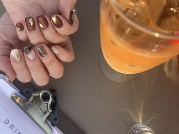 ヨヘン 芦屋店(YoHen)/アシンメトリーネイル