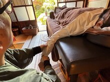 たにあん/腕全体が張ってます