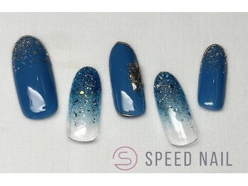 スピードネイル アンド アイ 宮交シティ店/#83 【ラメ×ミラー】