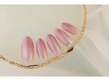 ヴァンネイル(VINGT NAIL nail&eye beauty)/ピンクグラデーションネイル