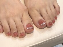 リヘッドモエカネイル(reHEAD/moeka nail)/foot ¥7480