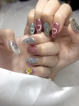 ビビ(ViVi)/ハートマグネットネイル