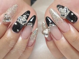 黒/キラキラ/秋冬