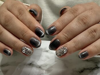 ウタシロイロ/ツイードネイル