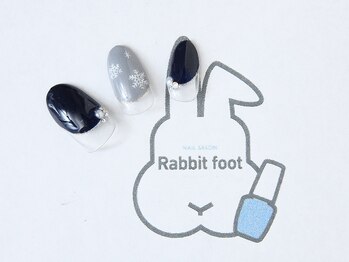 ネイルサロン ラビットフット(Rabbit foot)/スノーフレーク8980円☆