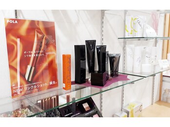 ポーラエステサロン ラ メール営業所/ディスプレイコーナー