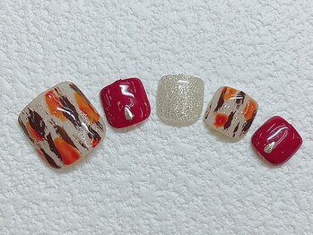 ネイルアンドアイラッシュサロンR/フット定額