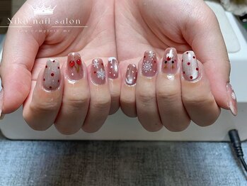 ニコ 銀座本店(Niko)/クリスマス/冬ネイル/ツイード