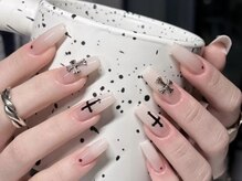 サロン ド ミニュイ(Salon de Minuit)/冬のスノーホワイトネイル