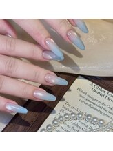 ピンキーネイル(Pinky Nail)/マグネット+カラグラデ-ション