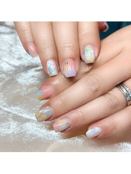 ベラーネイルズバー(Bella nails BAR)/シャボン玉ネイル