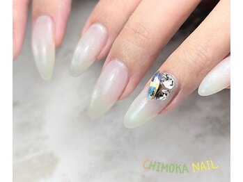 チモカネイル(CHIMOKA NAIL)/ホワイトマグネット¥8000