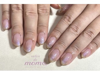 サロン ド モモ(salon de momo)/上嶋担当　マグネットネイル