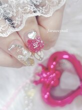 ファラウェイネイル(Faraway nail)/うちわパーツ有☆推し活ネイル♪