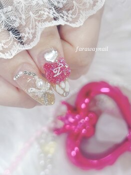 ファラウェイネイル(Faraway nail)/うちわパーツ有☆推し活ネイル♪