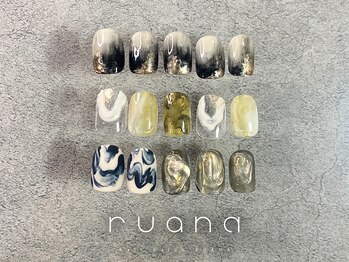 ルアナ(ruana)の写真/【定額サンプルコース初回¥6350】シンプル/ニュアンス/ナチュラルまで豊富なデザインをご用意♪