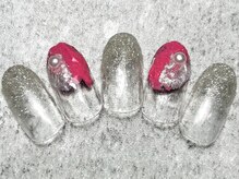 ヴィネル 平岸店(Vinel)/でこぼこニュアンスネイル