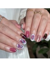 イベル 神戸三宮店(ibelu)/パープルネイル