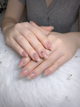 ニコ モチコミ 新大久保店(NICO)/チークネイルキラキラ