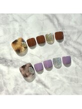 ブリオン 六本松店(Bullion)/クラシックアンバーネイル