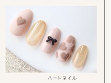 プレンティー 北千住西口店(plenty)/モケモケハートネイル