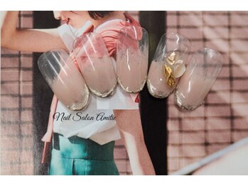 ネイルサロン アミティエ(Nail Salon Amitie)/爪先ミラートレンドネイル