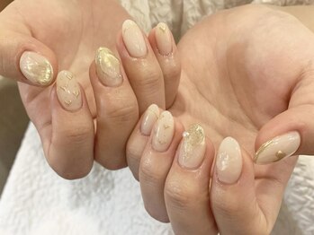 アイネイルズ 渋谷店(I nails)/【Saki.o】ホワイトハート