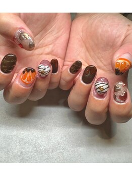 グラッディイース(Glady ease)/バレンタインネイル