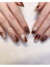 カフェラテネイル