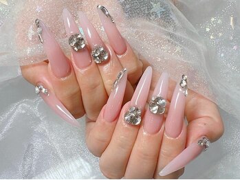 マルチューネイル 池袋(MARUCHU NAIL)/選べるベース♪ パーツつけ放題