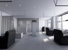 ザサードヘアー 千葉店(THE 3rd HAIR)の雰囲気（カーテンで仕切られた半個室　リクライニングソファでくつろげる）