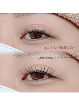 ボーグル ビューティー(BOGL BEAUTY)/&Healthy(エク＋パーマ)　