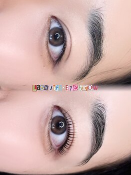 メル(meru)/eyebrow × lash lift