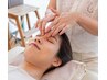 1月限【110分】全身スッキリ軽ふわ♪雪塩足湯×全身アロマ×オイル顔ほぐし