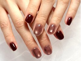 ボルドー×マグネット/アシメ