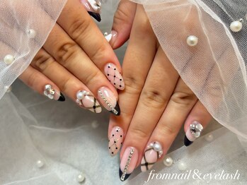 フロムネイルアンドアイラッシュ 神戸三宮(from nail&eyelash)/パラジェル取扱/フィルイン施術