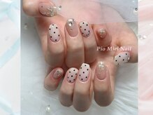 ピオミエルネイル 新宿(pio miel nail)/大人ドットネイル