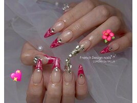 フレンチ×ストーンネイル☆
