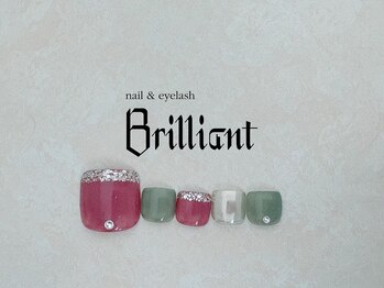 ネイルアンドまつげエクステのお店 ブリリアント 草加(Brilliant)/Foot 　定額9900円コース