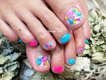 リンドゥネイル 上小田井店(Rindu Nail)/定額FOOT夏デザインシリーズ1