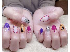 ハロウィンネイル☆
