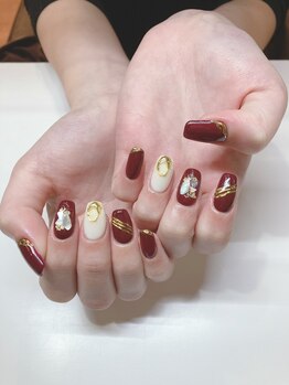 ティーエヌ 本厚木店/冬ネイル☆7000円【7700円税込】