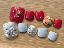 モアネイル つつじヶ丘店(MOAH NAIL)/フットサンプル♪