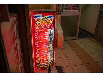 チャリンティップ/看板
